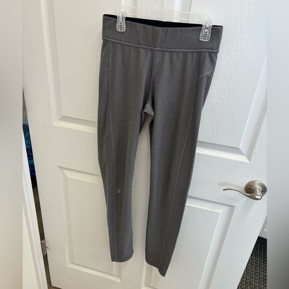 Women’s grey Under Armour Compression Leggings Heat Gear size medium - Picture 1 of 11